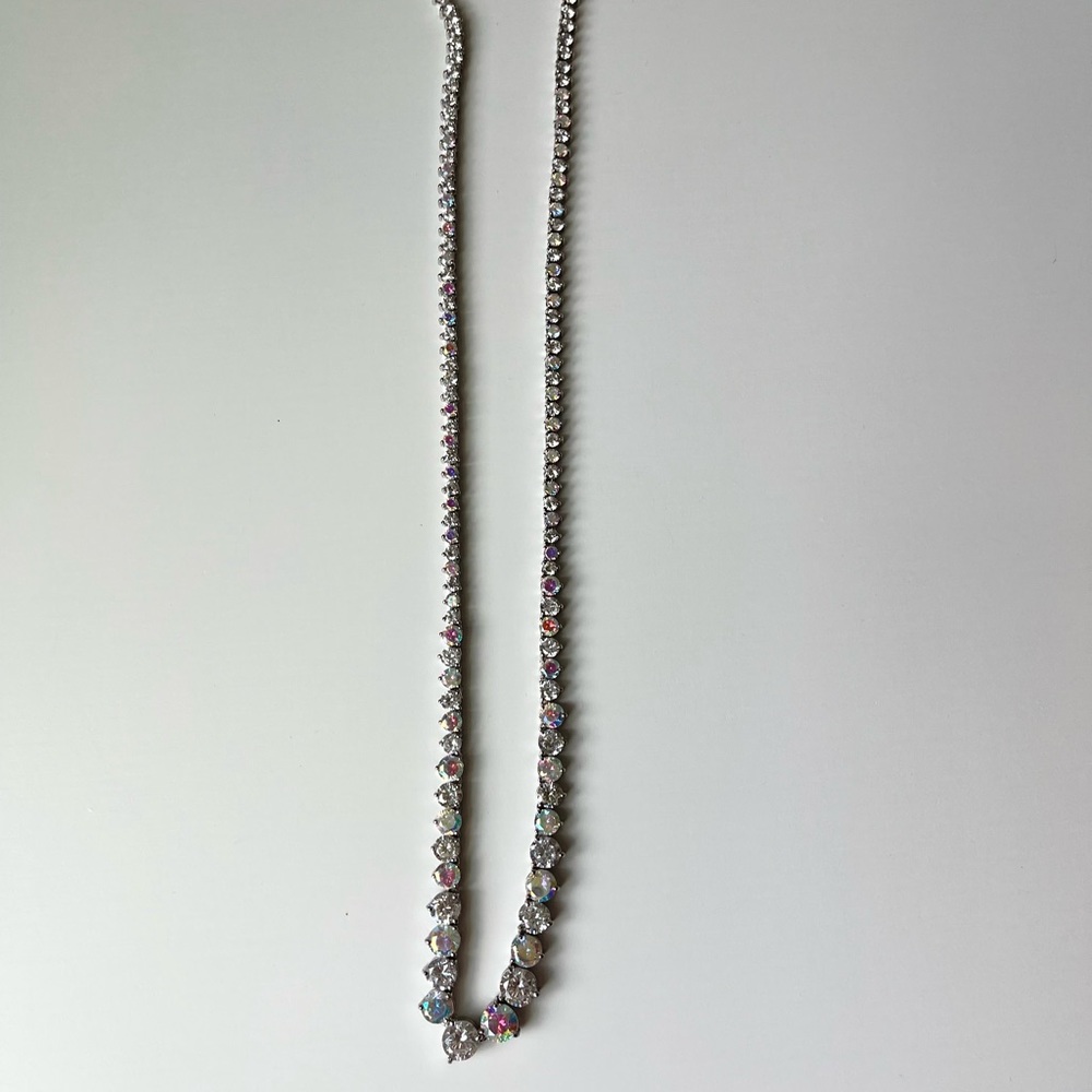 18” Iridescent Stone Necklace
